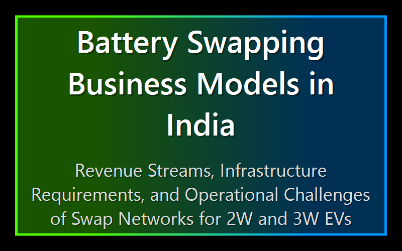 Battery Swapping Business Models in India