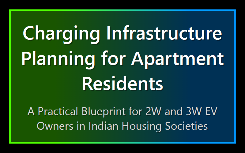 Charging Infrastructure Planning for Apartment Residents