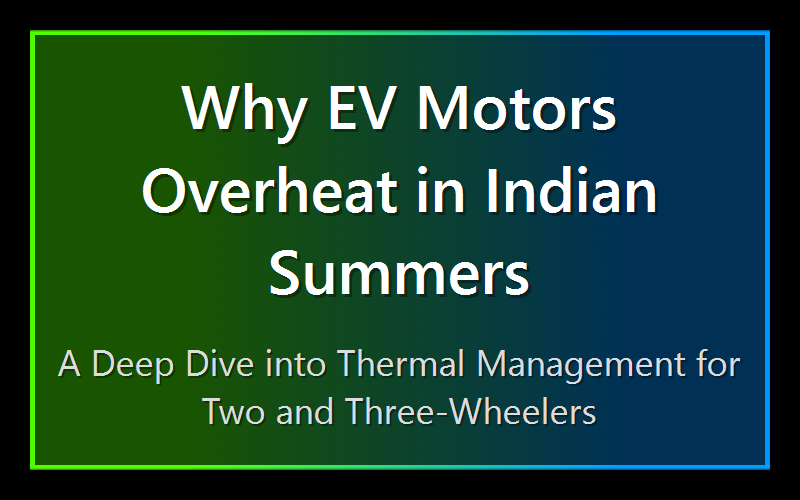 Why EV Motors Overheat in Indian Summers