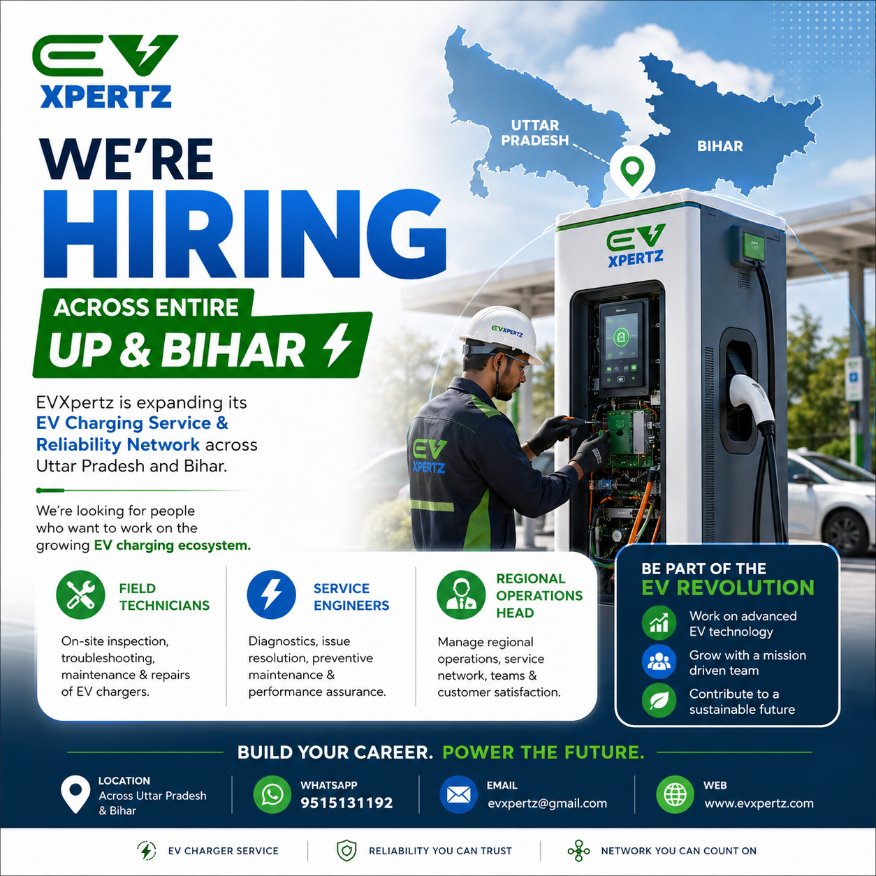 EVXpertz expanding EV charging service and reliability network across Uttar Pradesh and Bihar