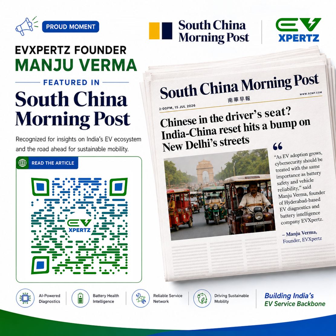 EVXpertz Founder Quoted by South China Morning Post